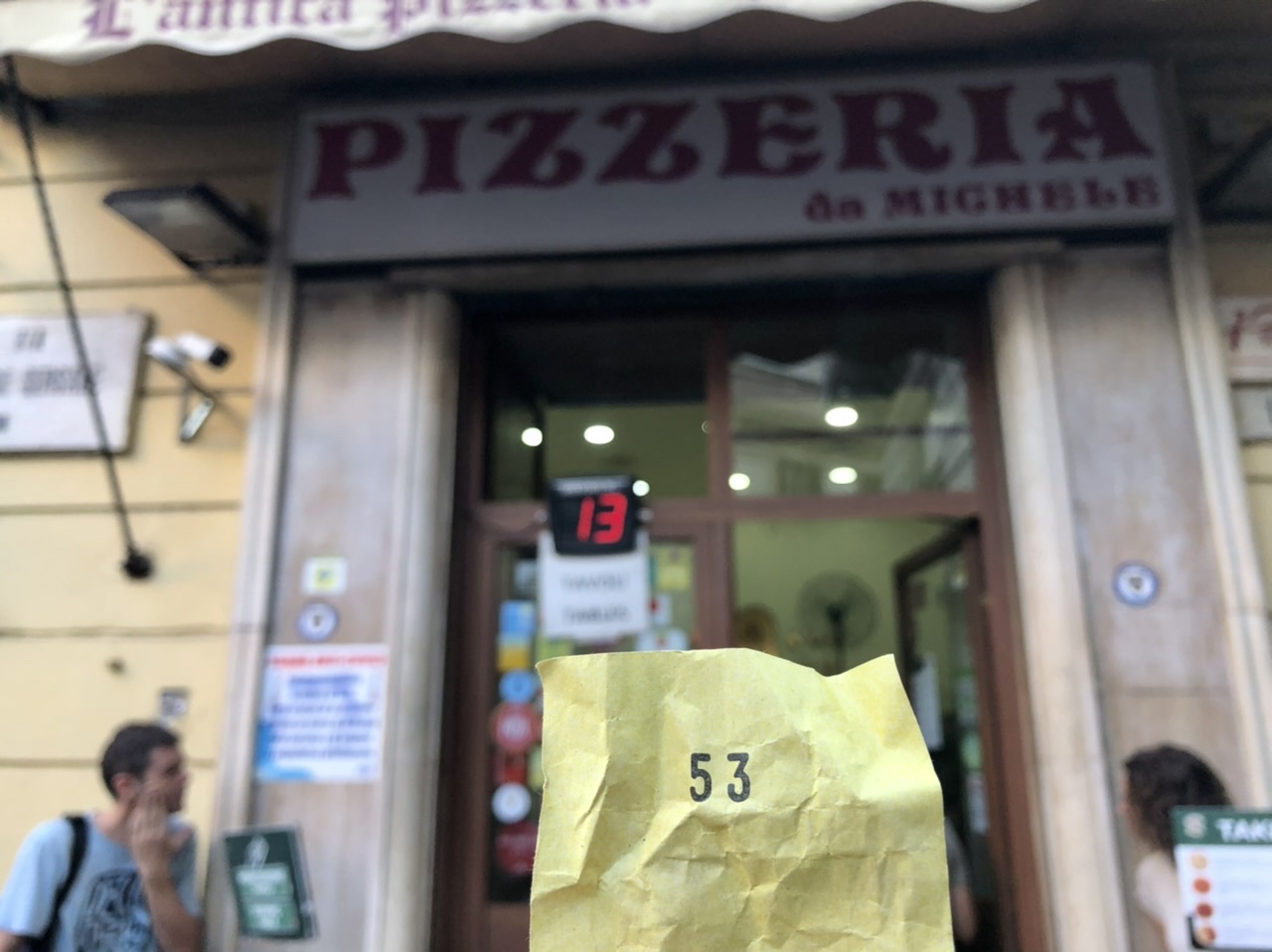 ダ・ミケーレのピザ屋