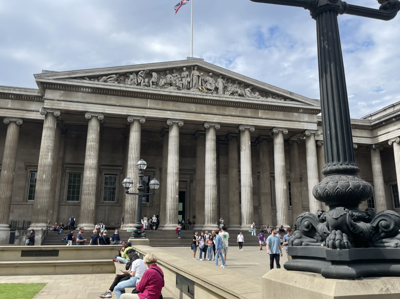 大英博物館の入り口
